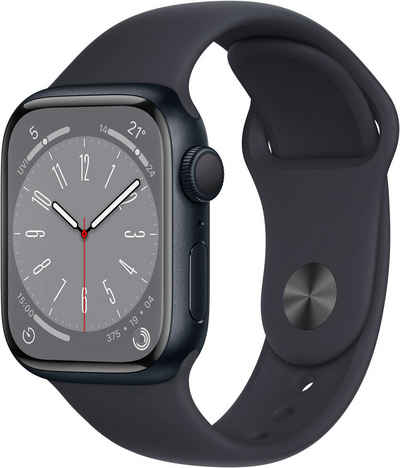 Apple Watch Series 8 GPS 41mm Aluminium Sportarmband Watch, Die Zukunft der Gesundheit. Am Handgelenk.