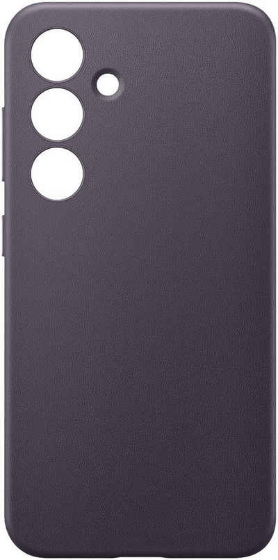 Samsung Handyhülle Vegan Leather Case by Hochuen für Samsung Galaxy S24, Schutz, griffig und stylisch