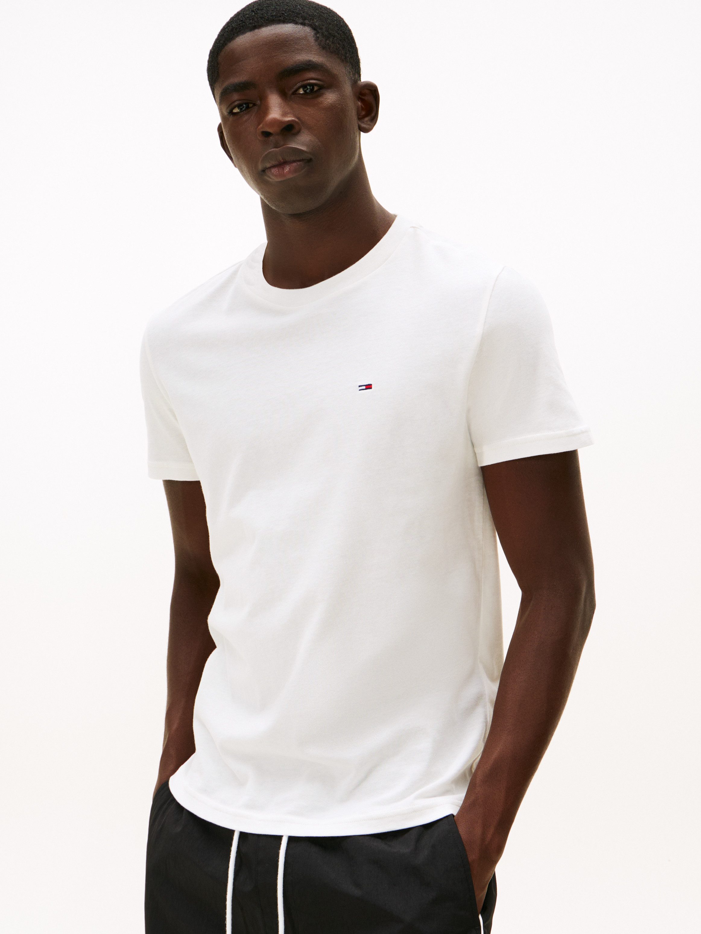 Tommy Jeans Rundhalsshirt TJM XSLIM 2PACK JERSEY TEE EXT (Packung, 2er-Pack günstig online kaufen