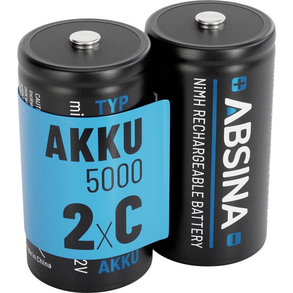ABSINA Baby (C)-Akku NiMH 4500 1.2 V 2 St. 401031-2 Akku