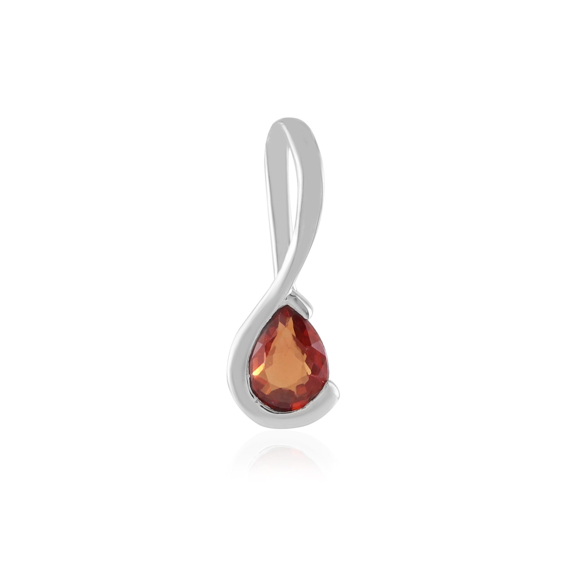 Cavill Kettenanhänger Silberanhänger mit tansanischem Rubin, 0,23ct (1-tlg)
