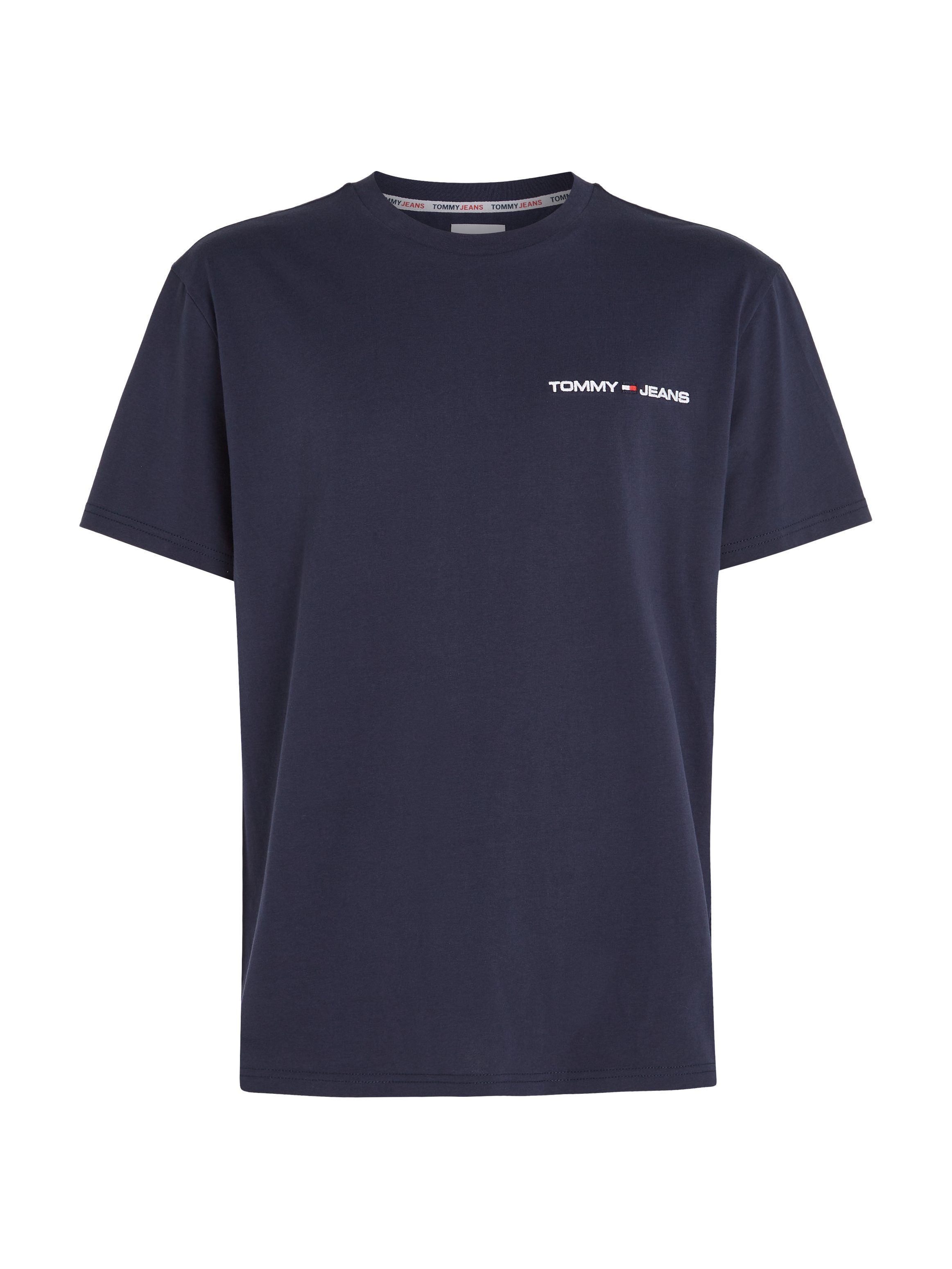 Tommy Jeans T-Shirt TEE CLSC TJM Navy Twilight CHEST LINEAR