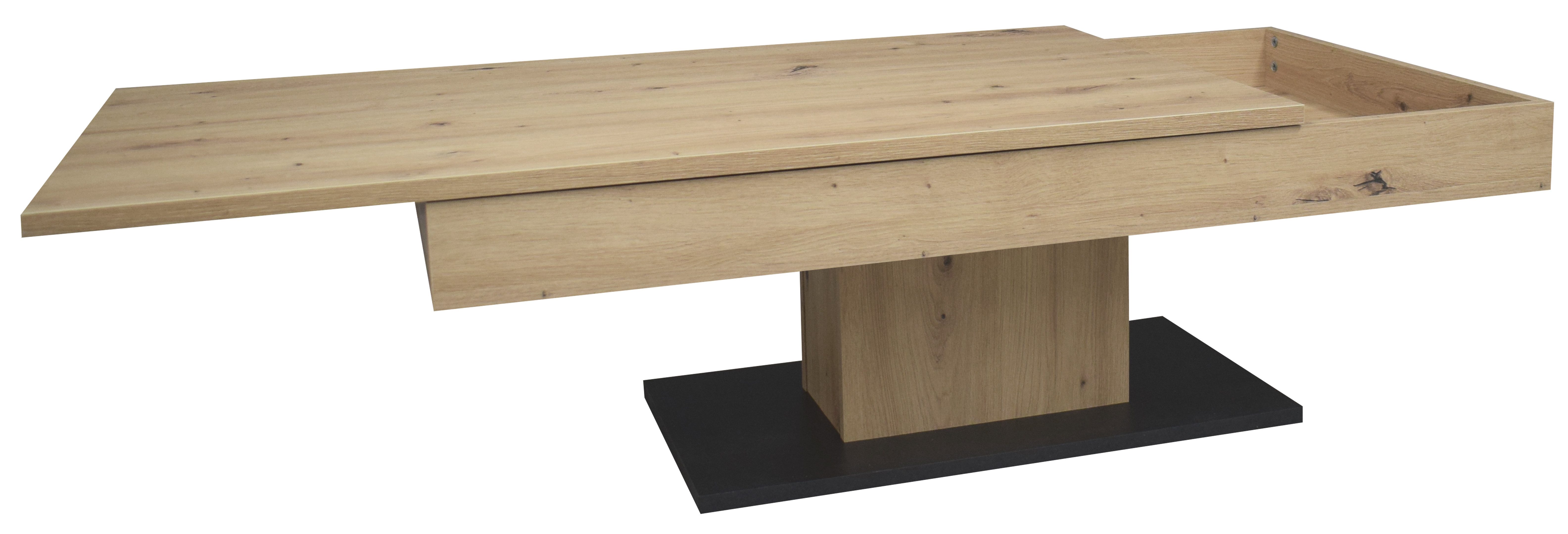 SKS-Online Couchtisch Clever mit Stauraum Wildeiche, Funktion