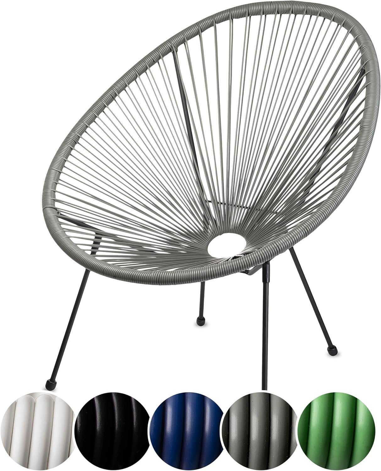 sunnypillow Gartenstuhl Acapulco, gemütlicher Loungesessel für günstig online kaufen