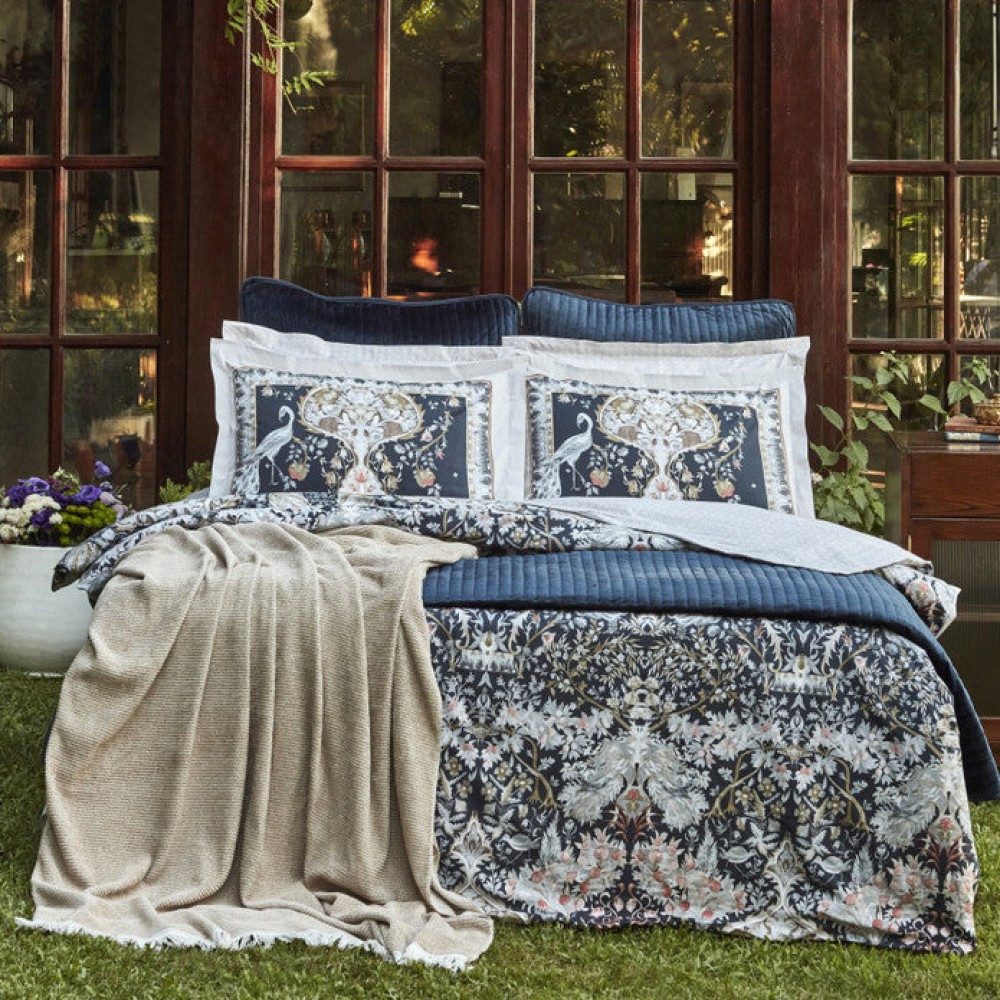 Karaca Home Bettwäsche Karaca Home Pavo Doppel Winter Set Bettbezug Decke Bettdecke Set