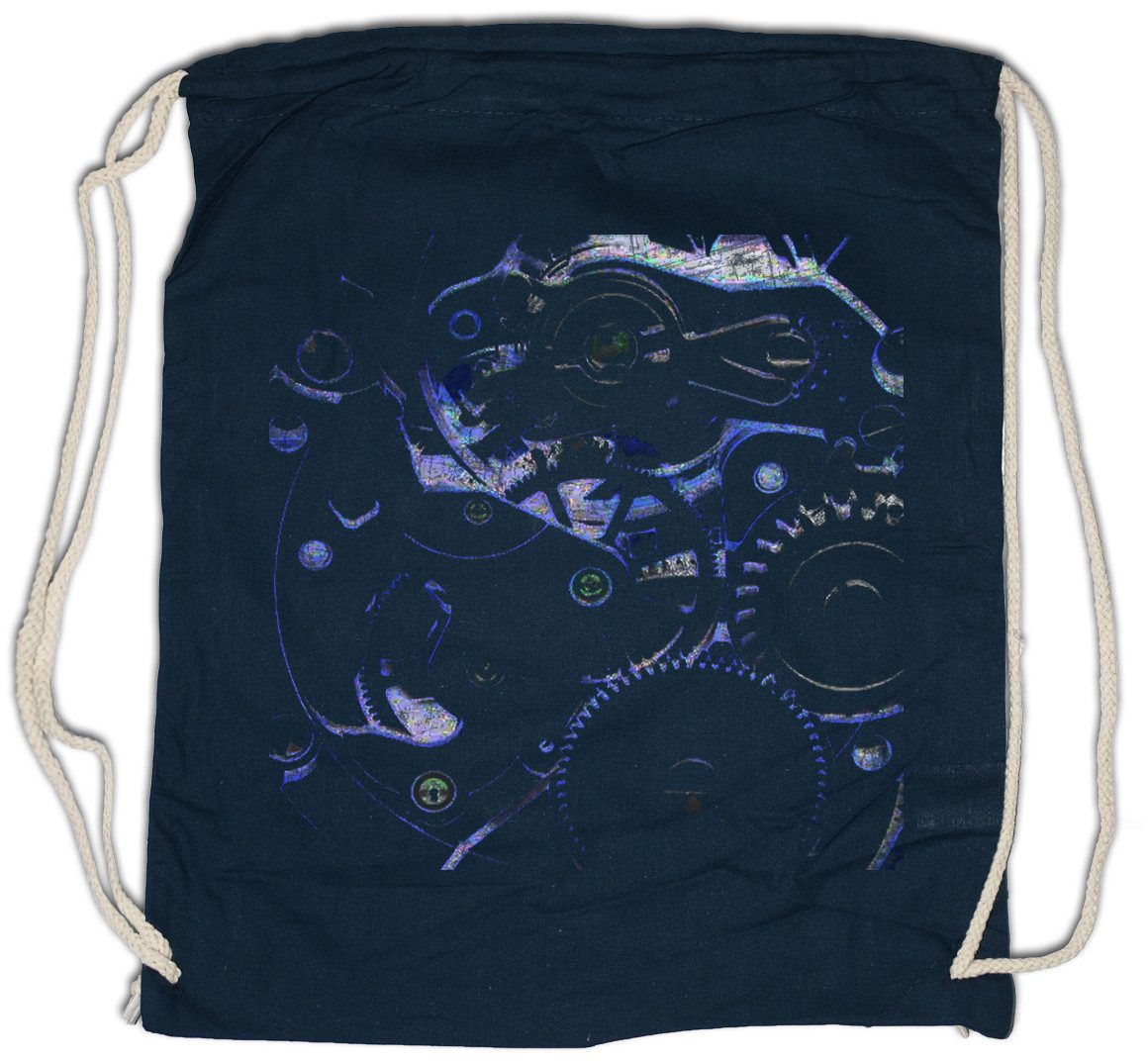 Urban Backwoods Turnbeutel Uhrwerk III Turnbeutel Uhr Uhrmacher Clockwork Uhren Watch Sammler (1-tlg), Mechaniker Mechanik Collector Technologie