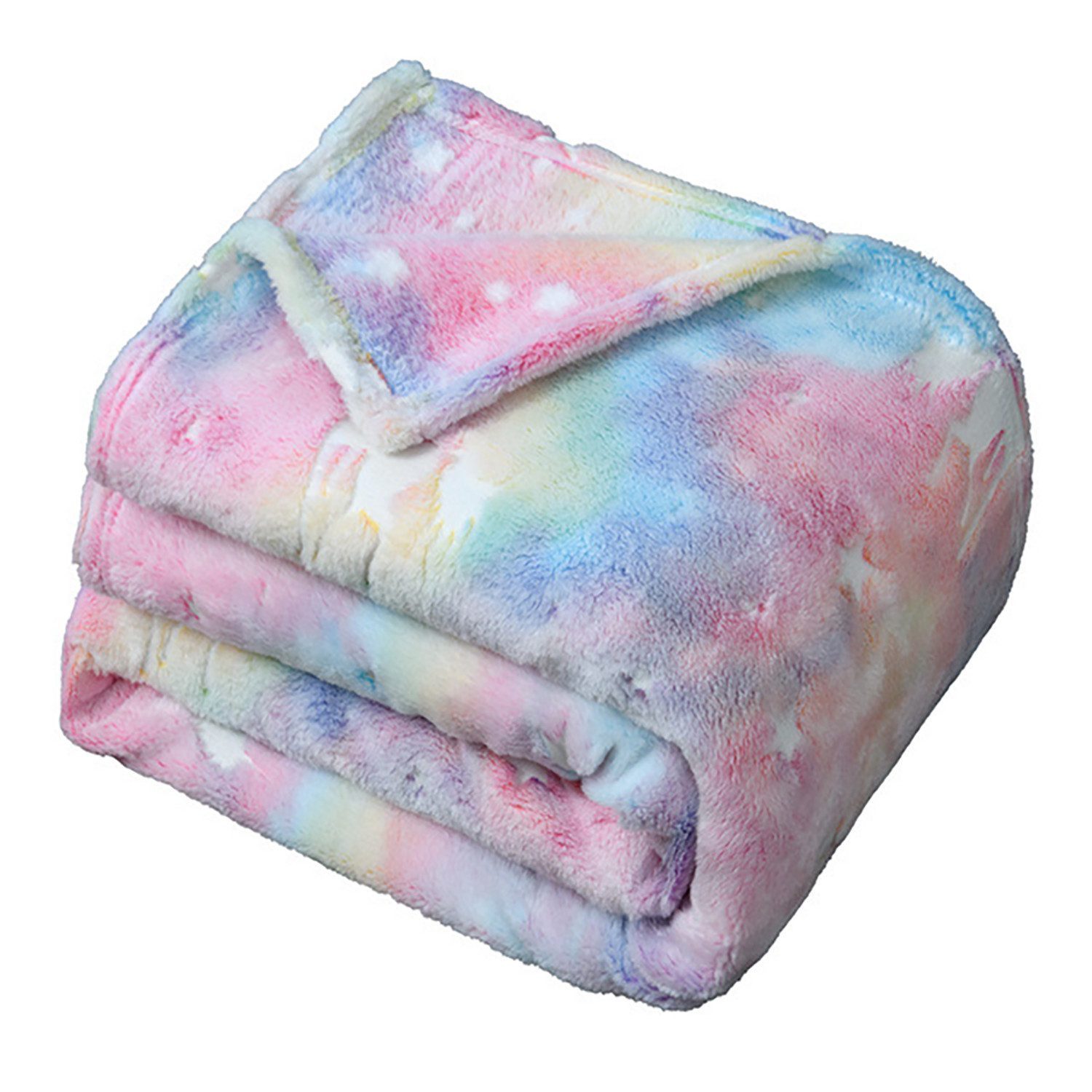 Kinderdecke Regenbogen Einhorn Glow-in-the-Dark Pink Kinderdecke, Rhein Bel günstig online kaufen