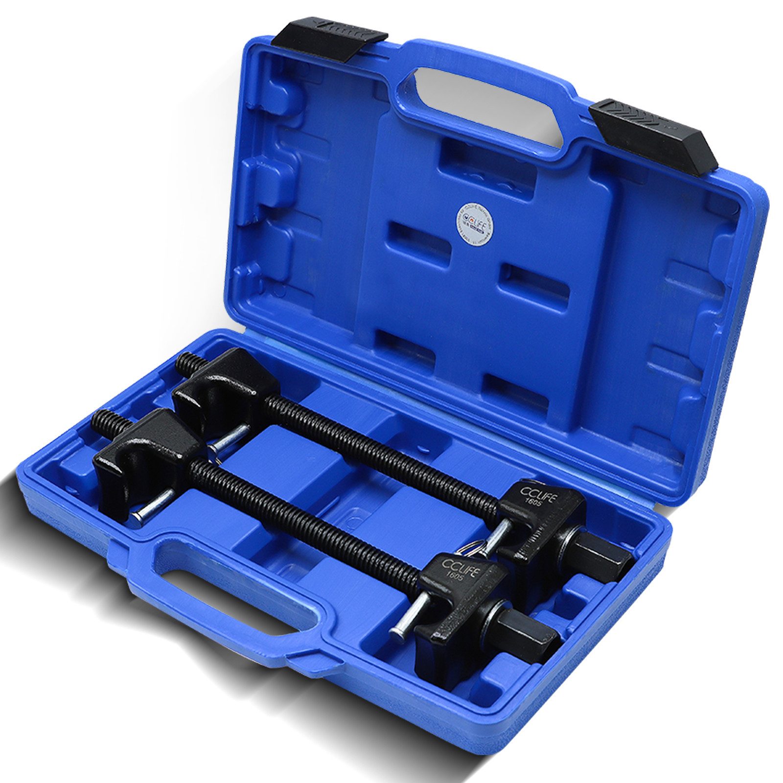 CCLIFE Montagewerkzeug 2tlg Profi Auto Federspanner KFZ Feder Spanner Werkzeug 320MM, B: 23 cm, L: 36 cm