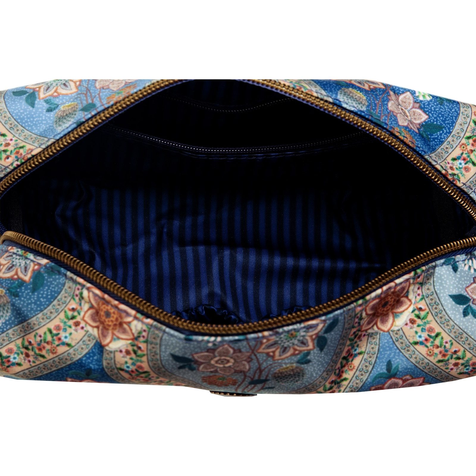 PiP Studio Kosmetiktasche Coco Cosmetic Bag Medium Ornamento, mit Kunstlederdetails und Markenpatches