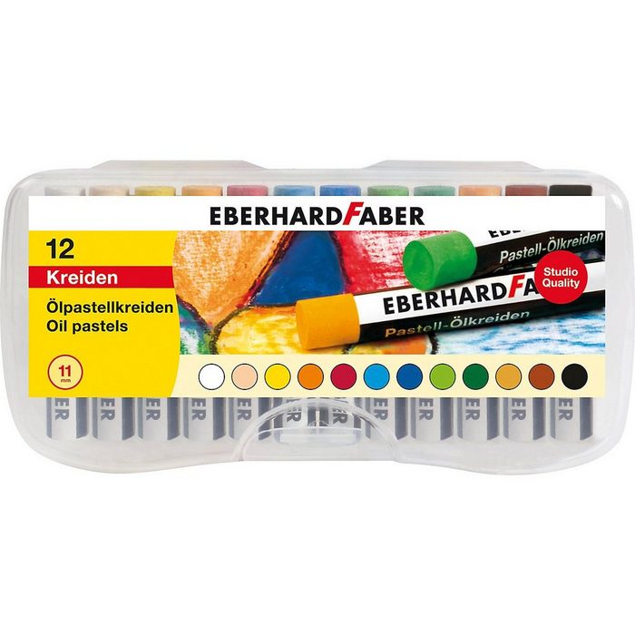 Eberhard Faber Malkreide Ölpastellkreiden 12 Farben