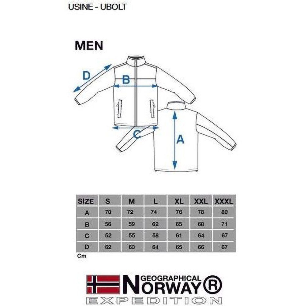 Geographical Norway Fleecejacke Usine Men New Bs 007