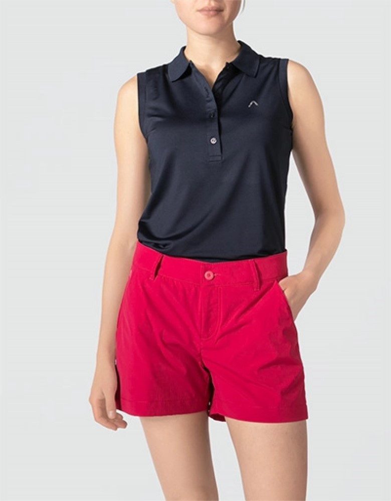 Alberto Poloshirt Alberto Golf Polo Evi Sleeveless Navy Damen