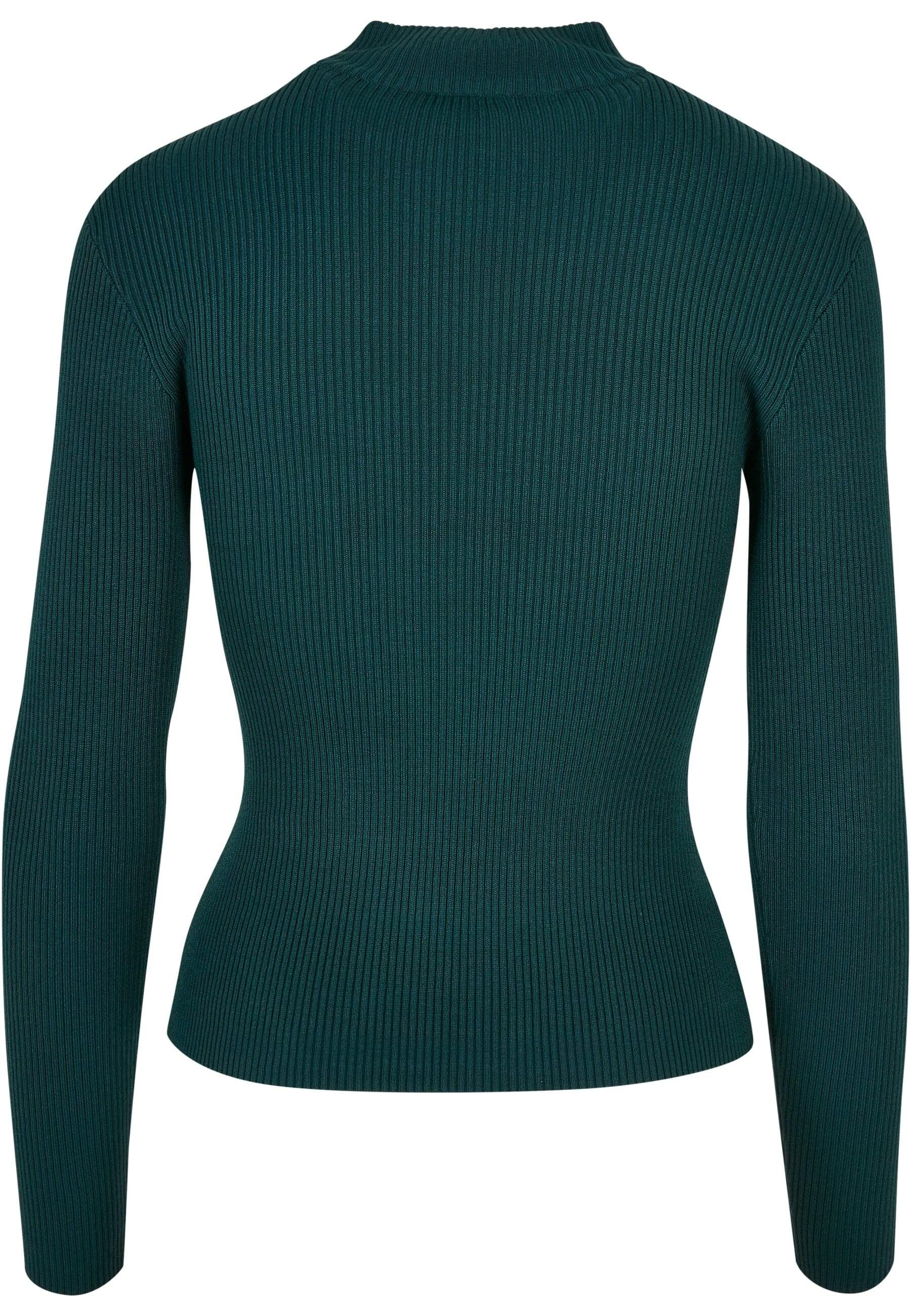 URBAN CLASSICS Rundhalspullover Urban Classics Damen Ladies Rib Knit Turtel günstig online kaufen