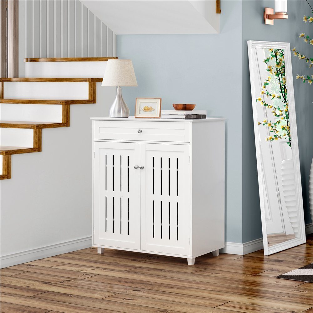 Yaheetech Schuhschrank 4-stufige Kommode mit Verstellbaren Einlegeböden und günstig online kaufen