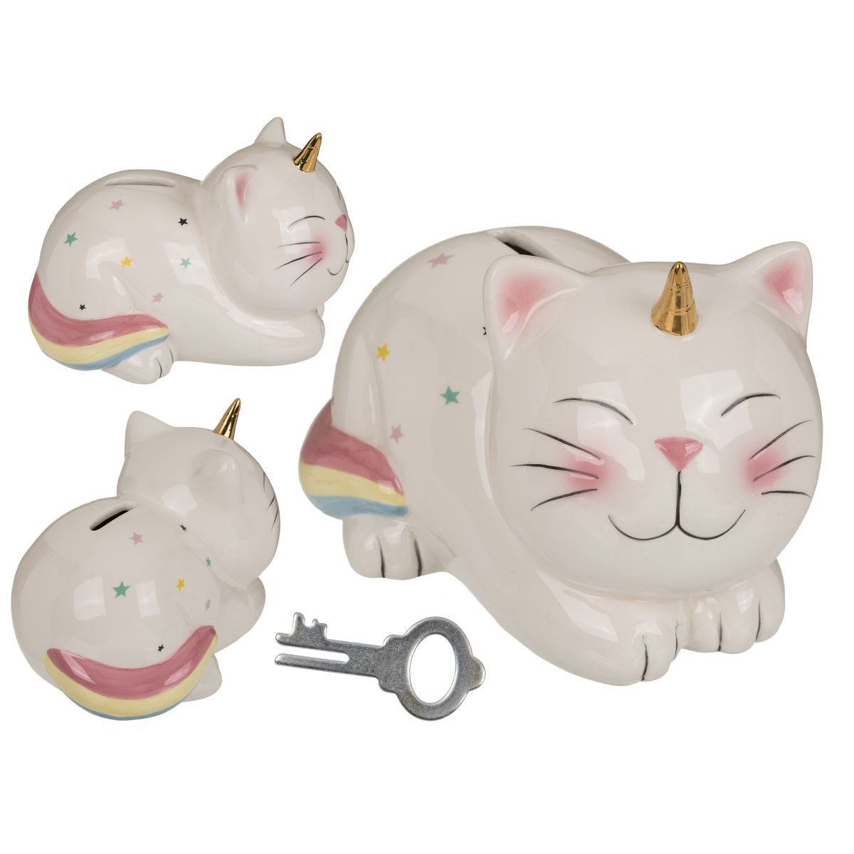 Out of the Blue Spardose Spardose Einhornkatze 17x12cm günstig online kaufen