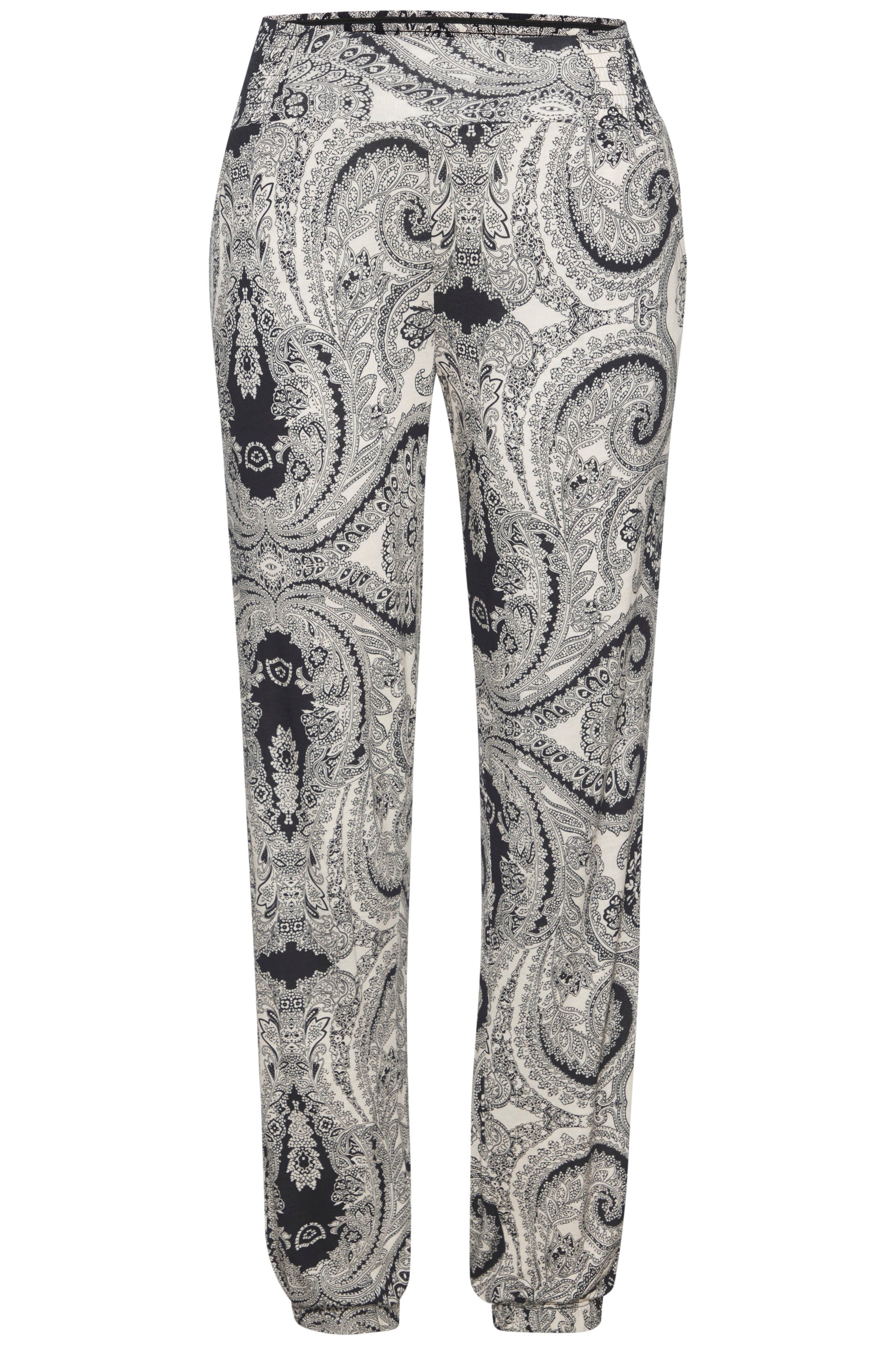 LASCANA Jerseyhose mit Paisleydruck und Taschen, günstig online kaufen