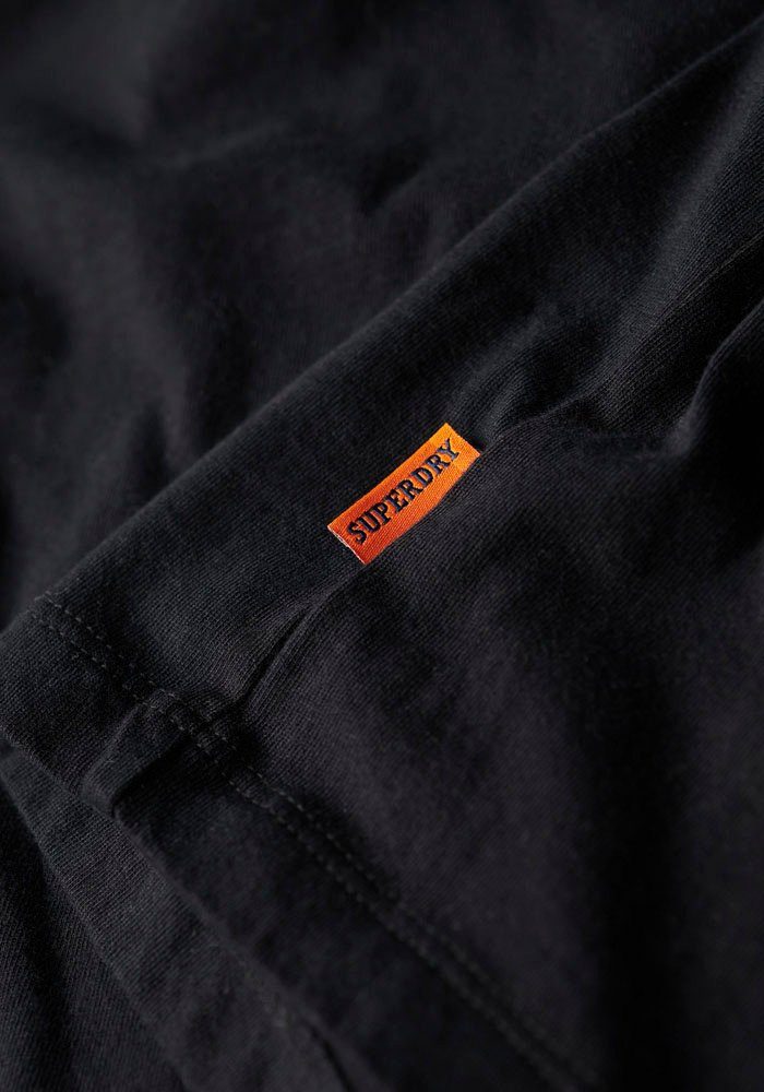 Superdry Rundhalsshirt Te Logo Vintage black Emb