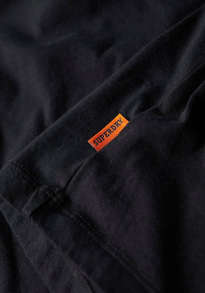 Superdry Logo Vintage Emb Rundhalsshirt black Te