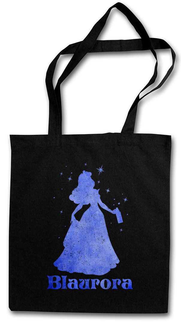 Beuteltasche Blaurora Stofftasche Blau Besoffen Karneval Fasching Kostüm