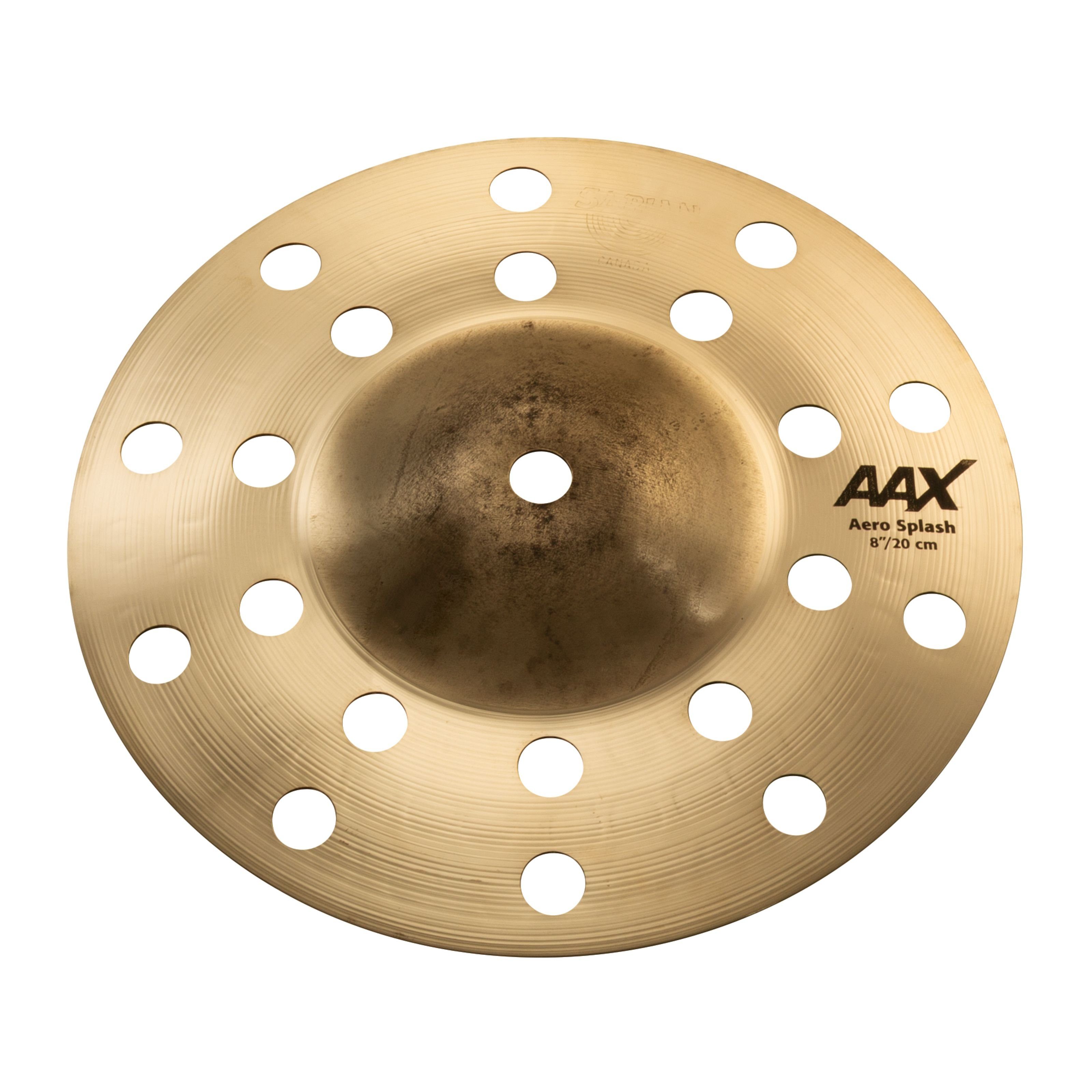 Sabian Becken,AAX Aero Splash 208XACB 8" Brilliant, Cymbals, Splash Becken, AAX Aero Splash 208XACB 8" Brilliant - Splash-Becken