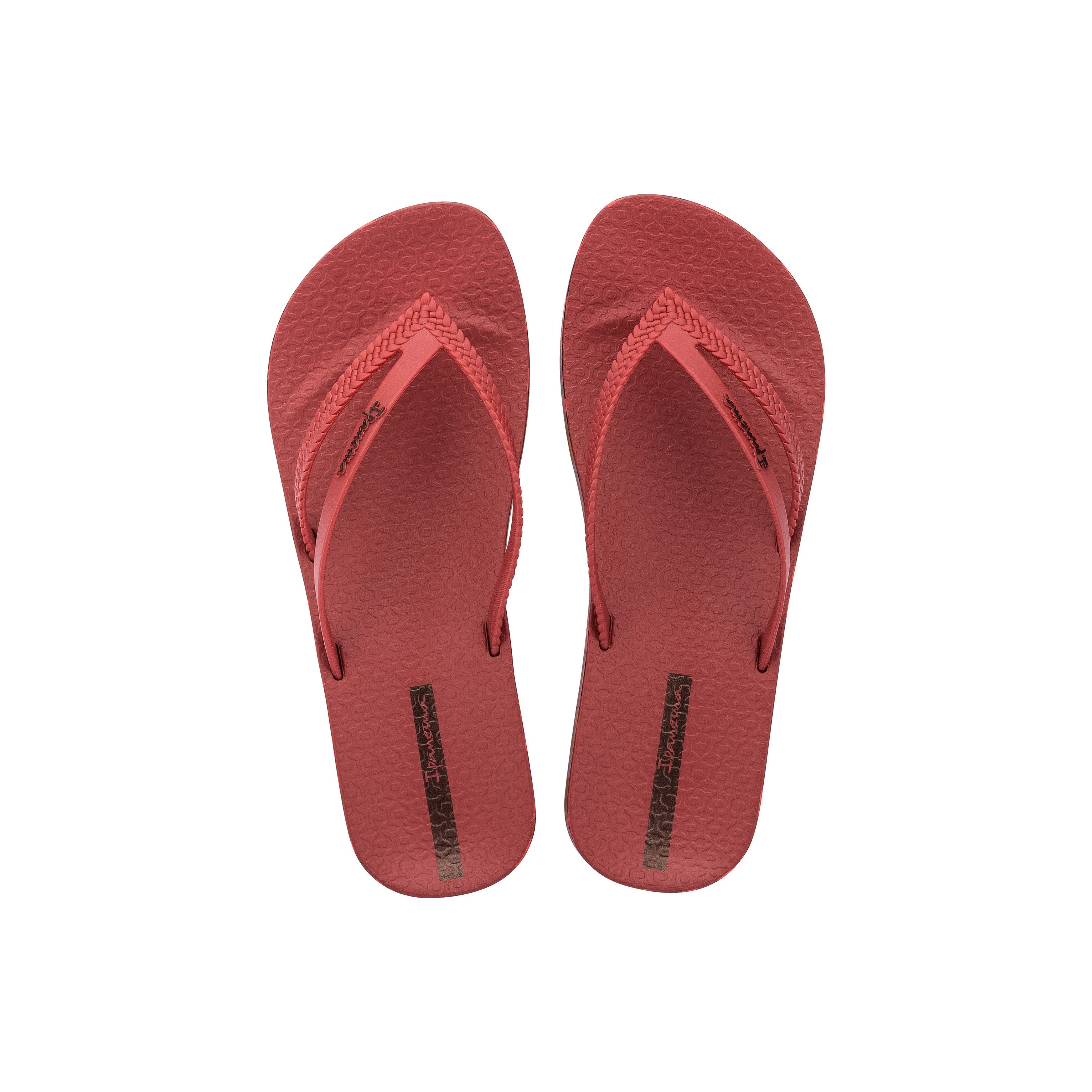 Ipanema BOSSA SOFT V FEM - Zehentrenner / Flip Flop Zehentrenner Flip Flop mit bedruckter Außensohle - geteilter Riemen