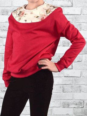 KMISSO Sweatshirt Mädchen Pullover mit Motiv (1-tlg)