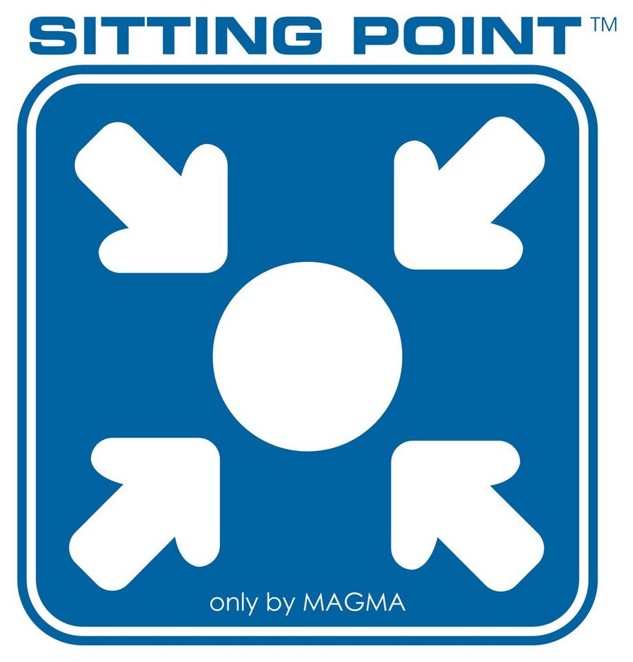 Magma Sitzsack Sitzsack 65x90x95cm Schwarz, Hülle: 60% Polyurethane,36%  Polyester,4% Baumwolle