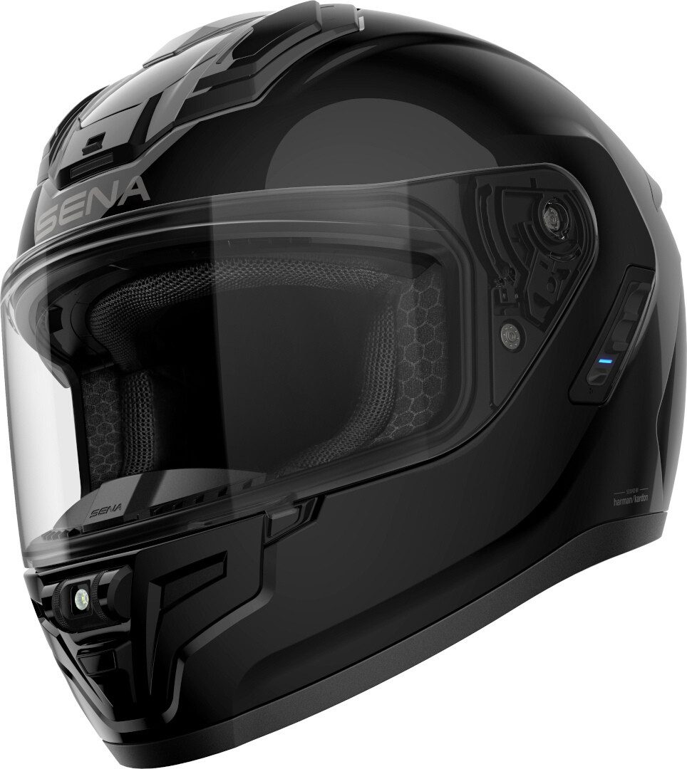 Sena Motorradhelm Phantom Bluetooth Helm, integriertes Kommunikationssystem,vorbereitet für Pinlockscheibe