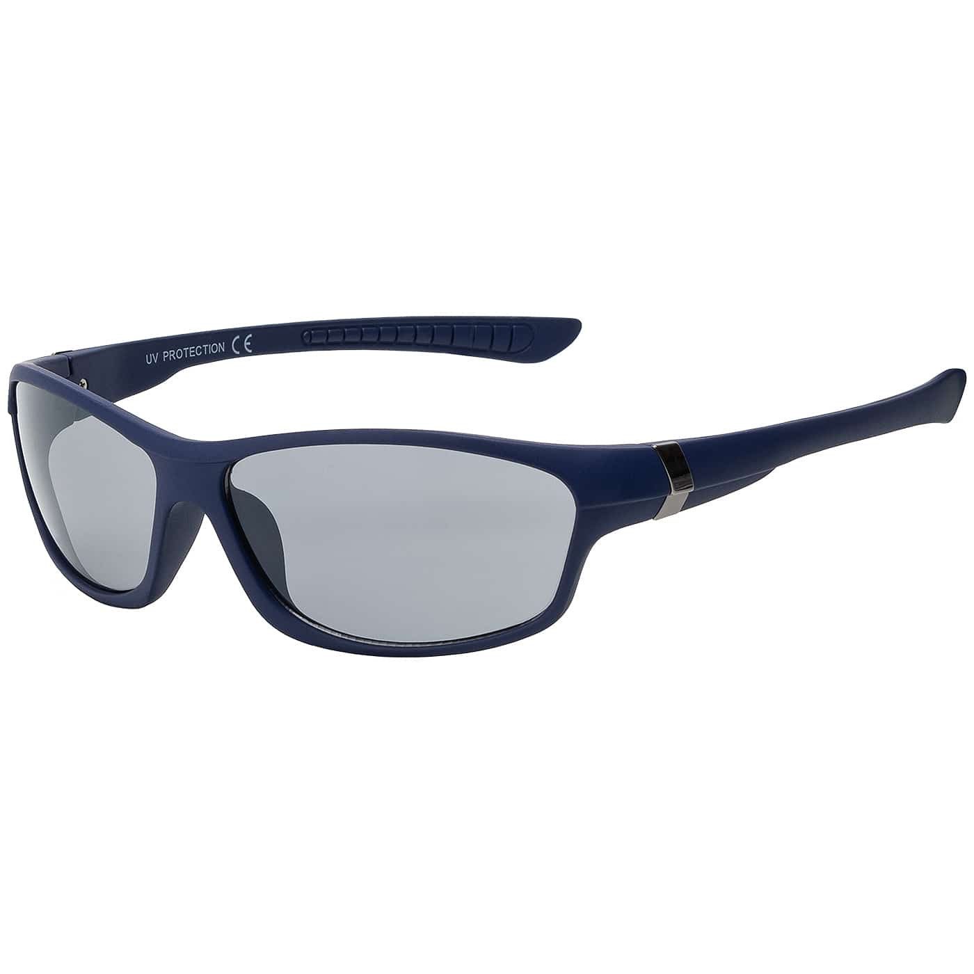 BEZLIT Eyewear Fahrradbrille Kinder Designer Sonnenbrille, (1-St), mit schwarzen Linsen