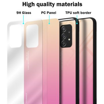 Cadorabo Handyhülle Samsung Galaxy A52 (4G / 5G) / A52s Samsung Galaxy A52 (4G / 5G) / A52s, Robustes Hard Case - Handy Schutzhülle - Hülle - Back Cover Bumper