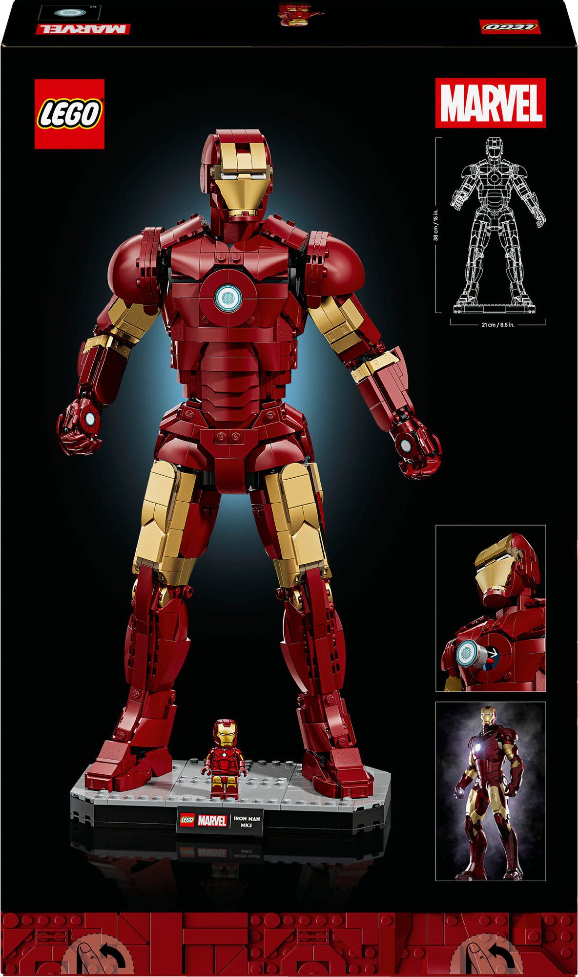 LEGO® Iron Man Mark 3 Sammleredition (76344), LEGO Super Heroes Konstruktio günstig online kaufen