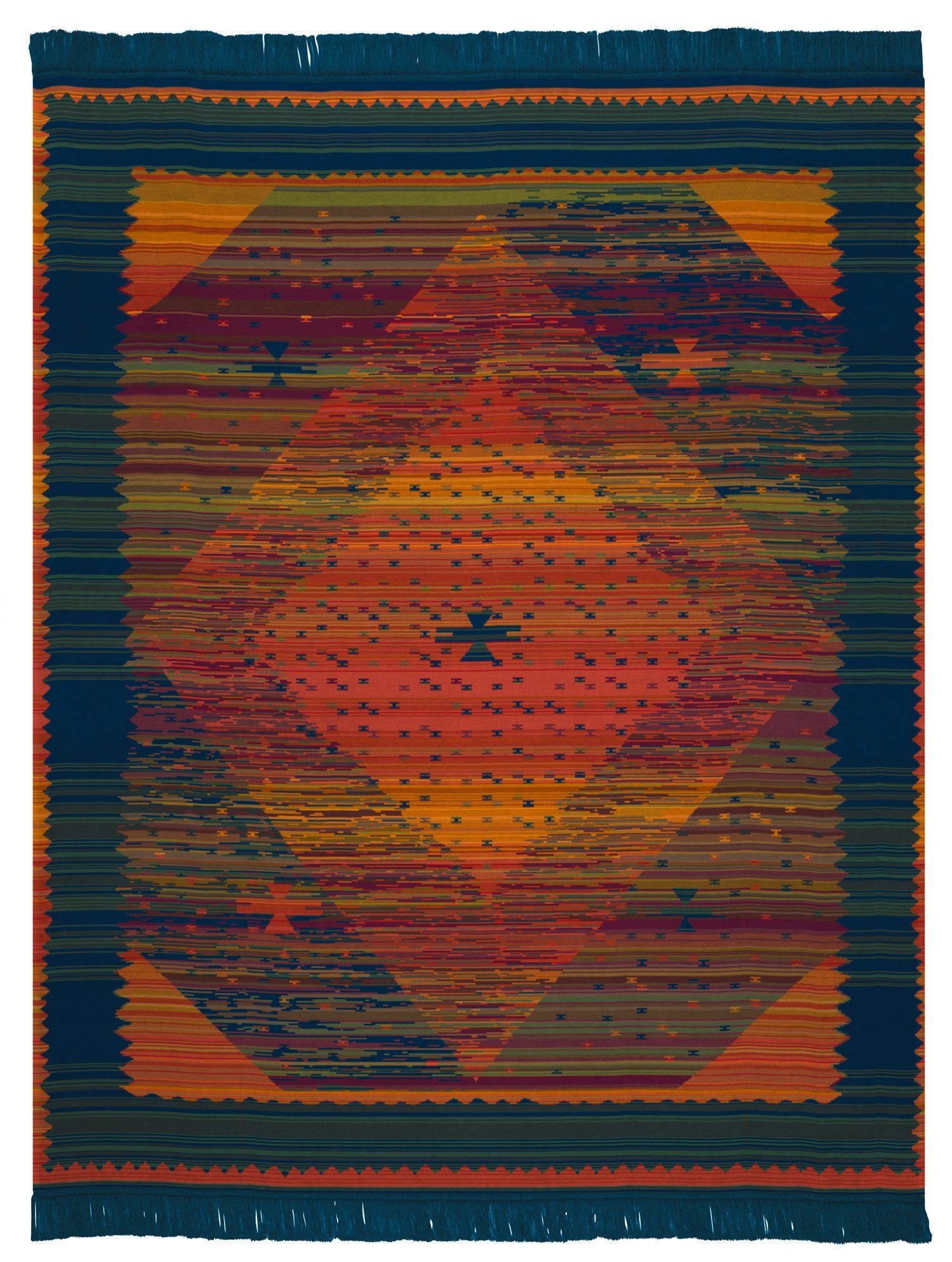 Wohndecke Marrakesh, orientalische Kuscheldecke in 150x200 cm, Biederlack, Decke aus Baumwollmischgewebe, Made in Germany