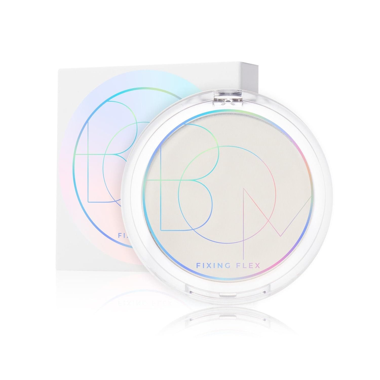 Beauty of Majesty Puder Fixing Flex Powder Pact 7,5 g Translucent Pressed Setting Powder, mattes Finish, langanhaltend, transparentes Kompaktpuder, porenverfeinernd, Make-up Fixierpuder für alle Hauttypen