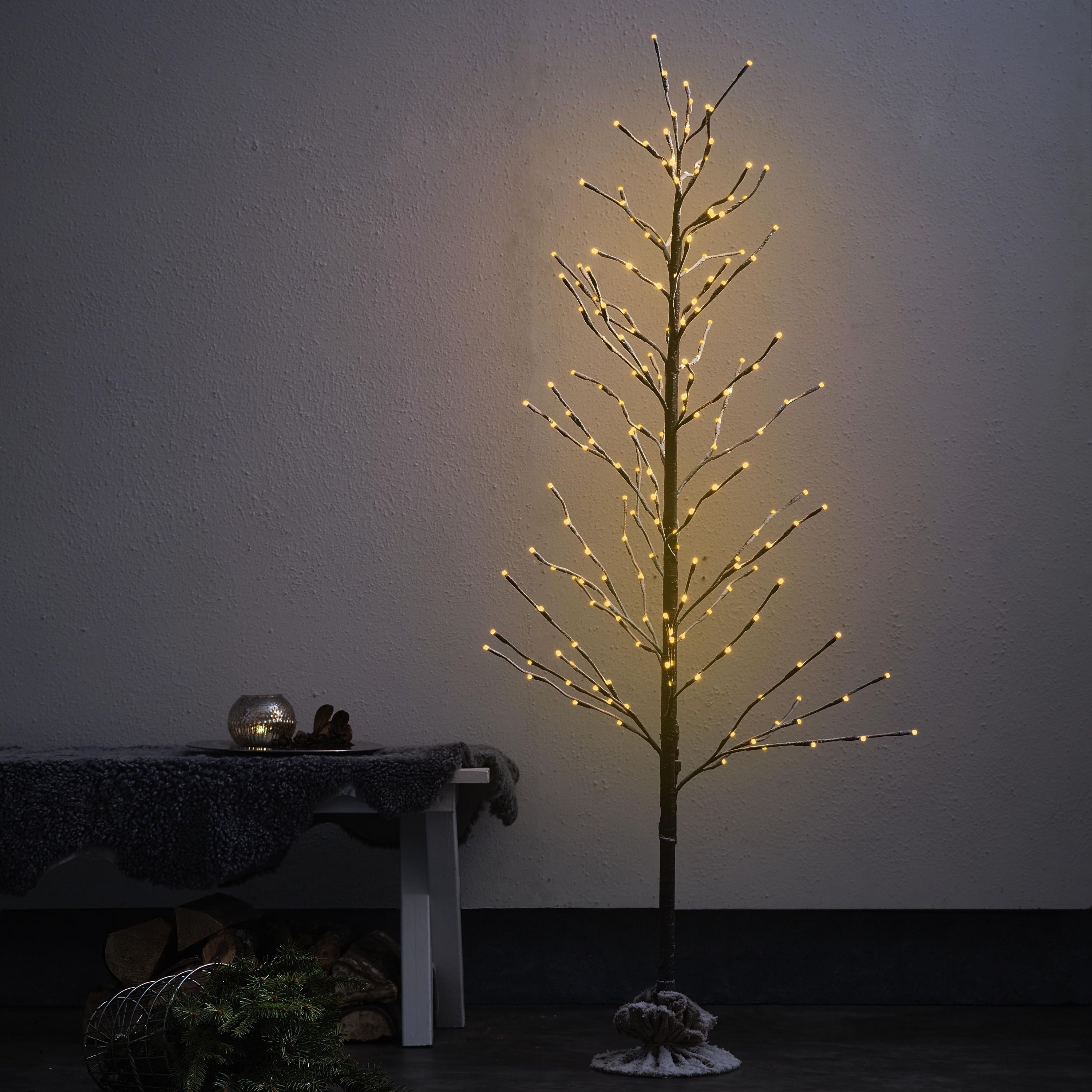 STAR TRADING LED Dekofigur Tobby Tree, LED Dekobaum Tobby Tree, außen, 150cm