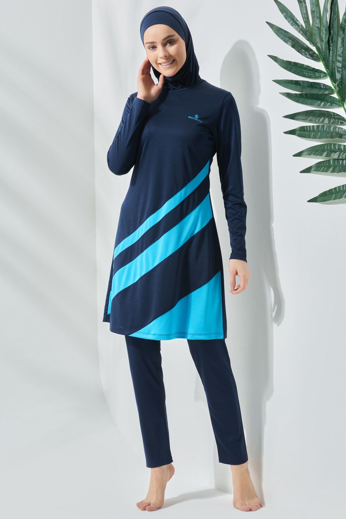 C&CITY Schwimmanzug Vollständige Abdeckung Badeanzug günstig online kaufen