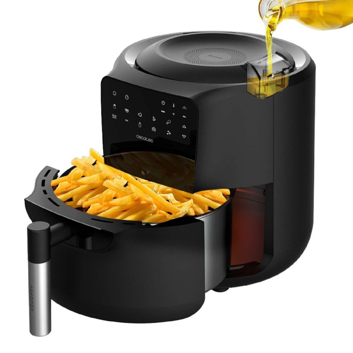 Cecotec Heißluftfritteuse, 1550 W, Cecofry Rain Pack