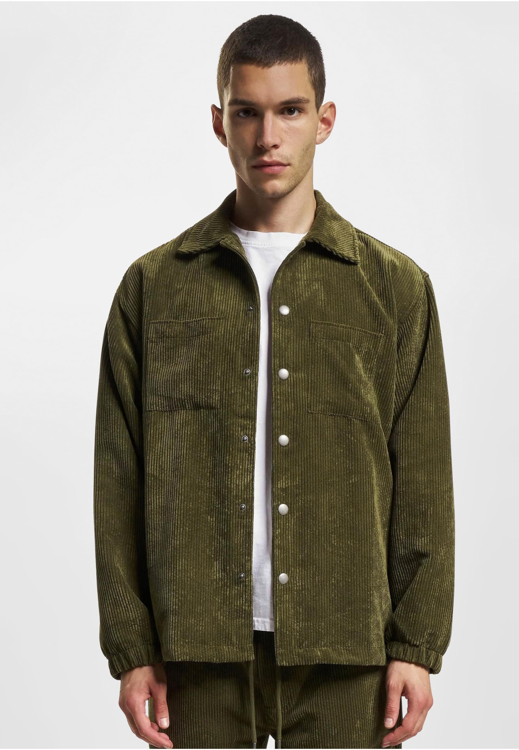 DEF Langarmhemd DEF Herren DEF Cord Shirt (1-tlg)