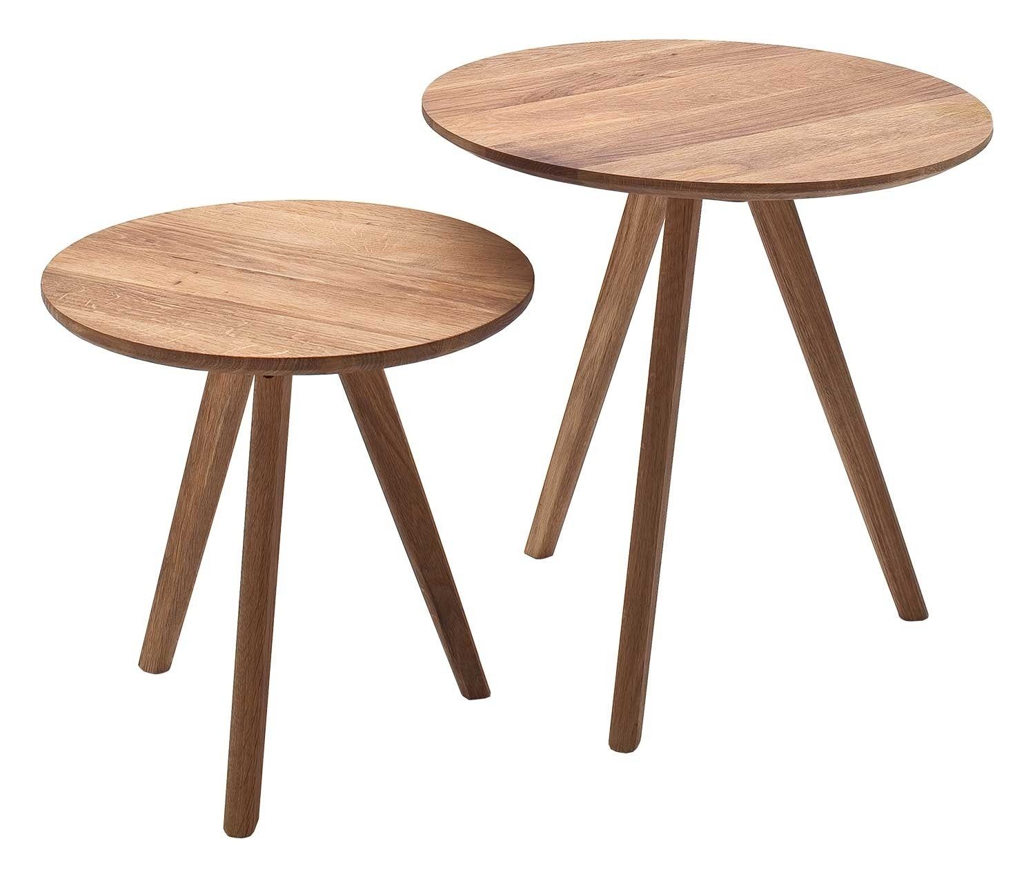 MCA furniture Couchtisch GENNY, 2-teilig, Asteiche günstig online kaufen