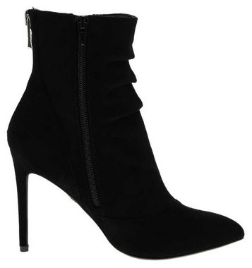 Buffalo JULIET ZIP ANKLE BOOT Schwarz Stiefelette Vegane Damen Stilettos