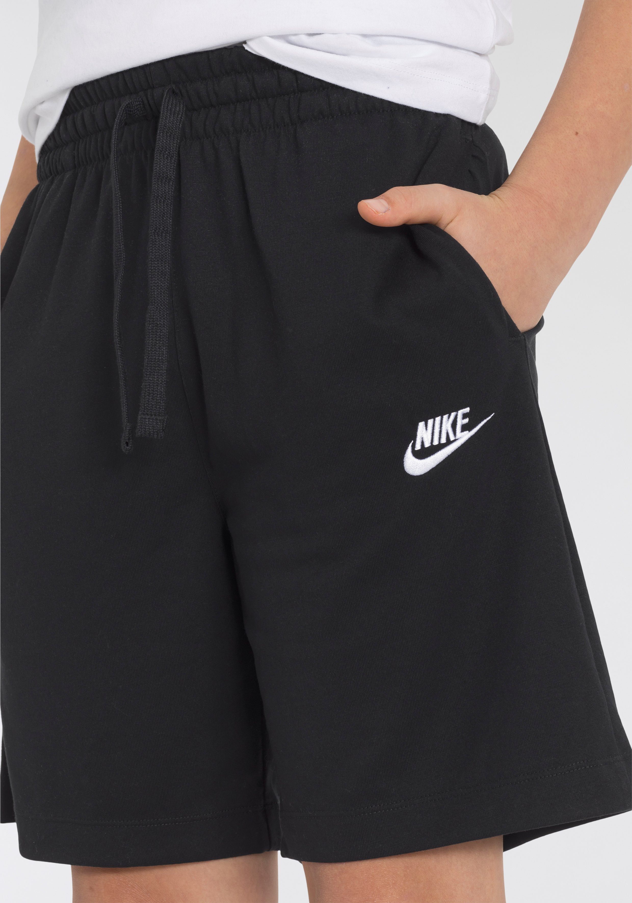 Nike Sportswear Shorts BIG KIDS' (BOYS) JERSEY schwarz SHORTS