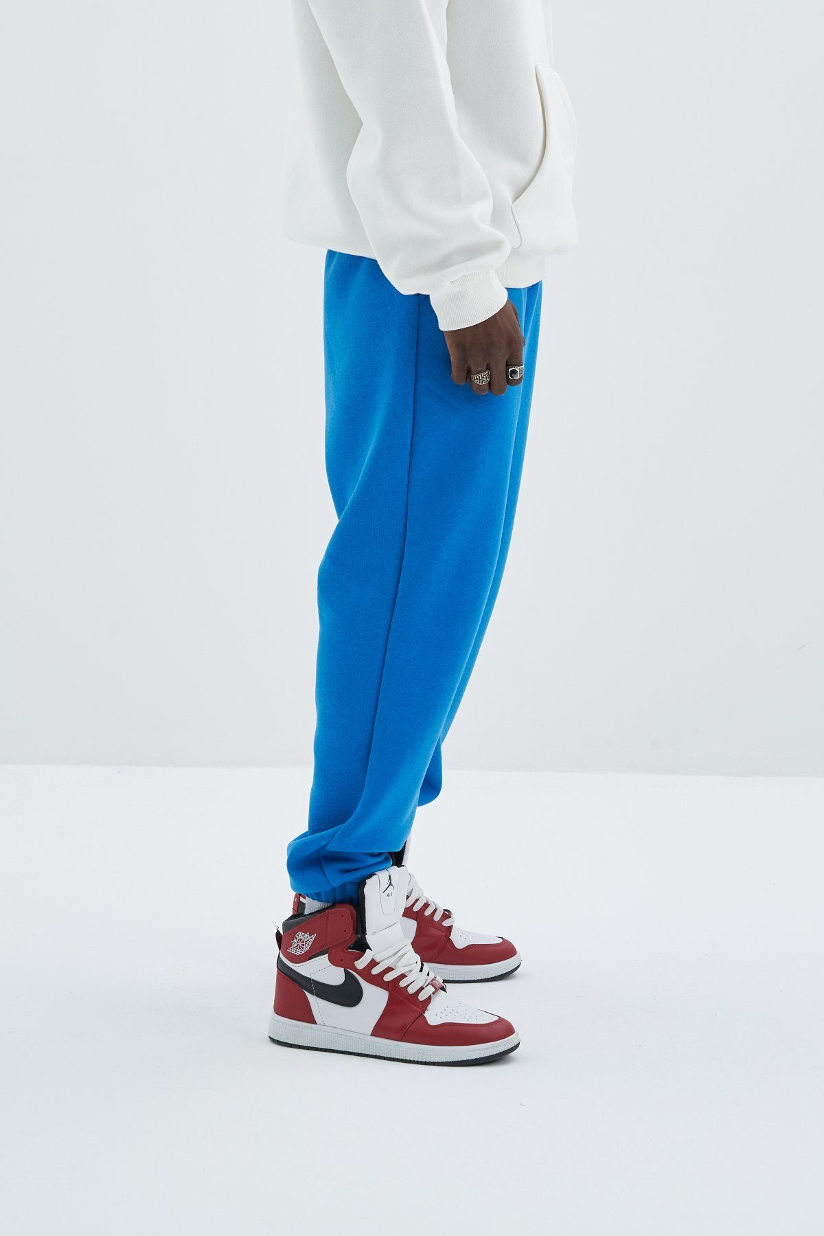 COFI Casuals Jogginghose Jogger Basic Oversize Jogginghose Cotton Hose günstig online kaufen