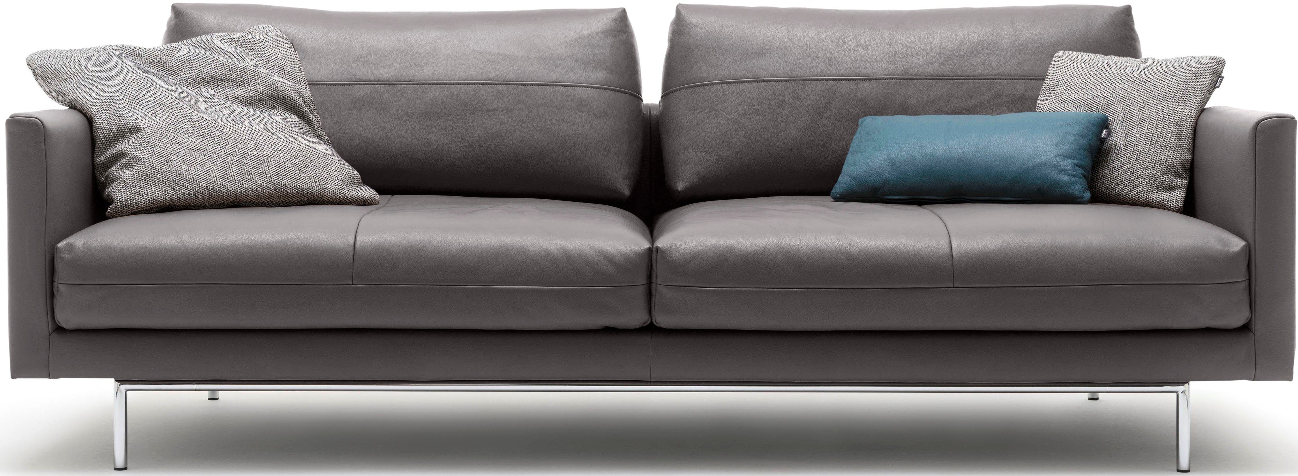 Creation BY ROLF BENZ 3-Sitzer CR.414, Designsofa, edles Sofa, Loungesofa, Ledersofa, klares Design, aus Leder oder Chenille, erstklassiger Sitzkomfort, legere Polsterung