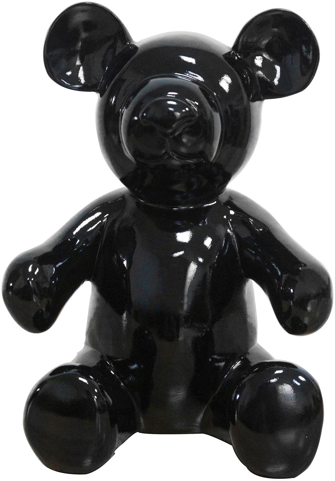 Kayoom Tierfigur Skulptur Ted 100 Schwarz (1 St) | Tierfiguren