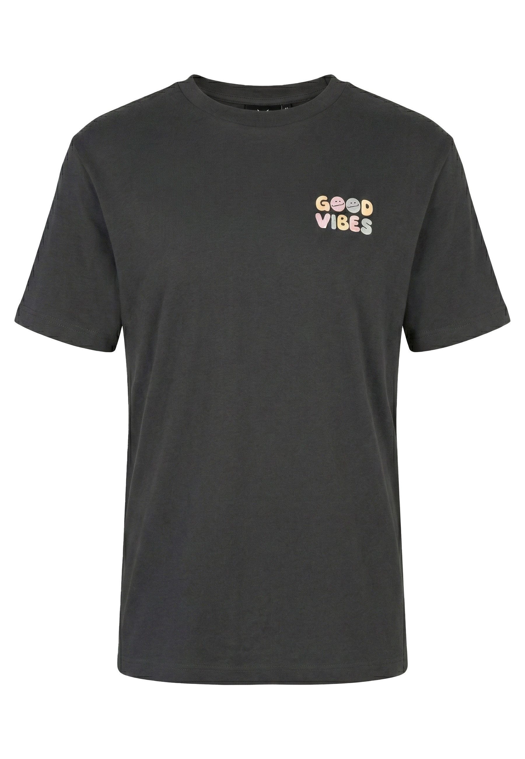 Kleinigkeit T-Shirt Kleinigkeit Big Vibes Shört Girls (1-tlg)