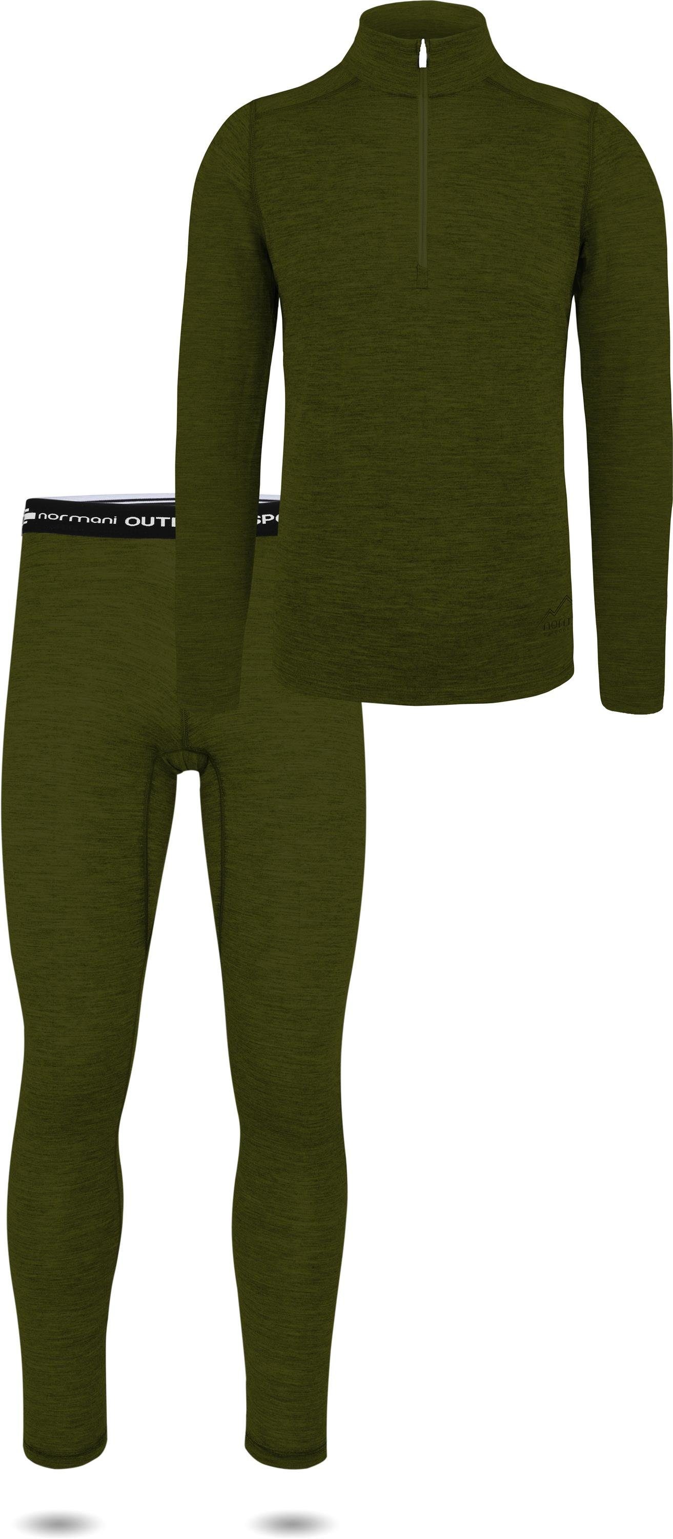 normani Thermounterhemd Herren Merino Langarmshirt und günstig online kaufen