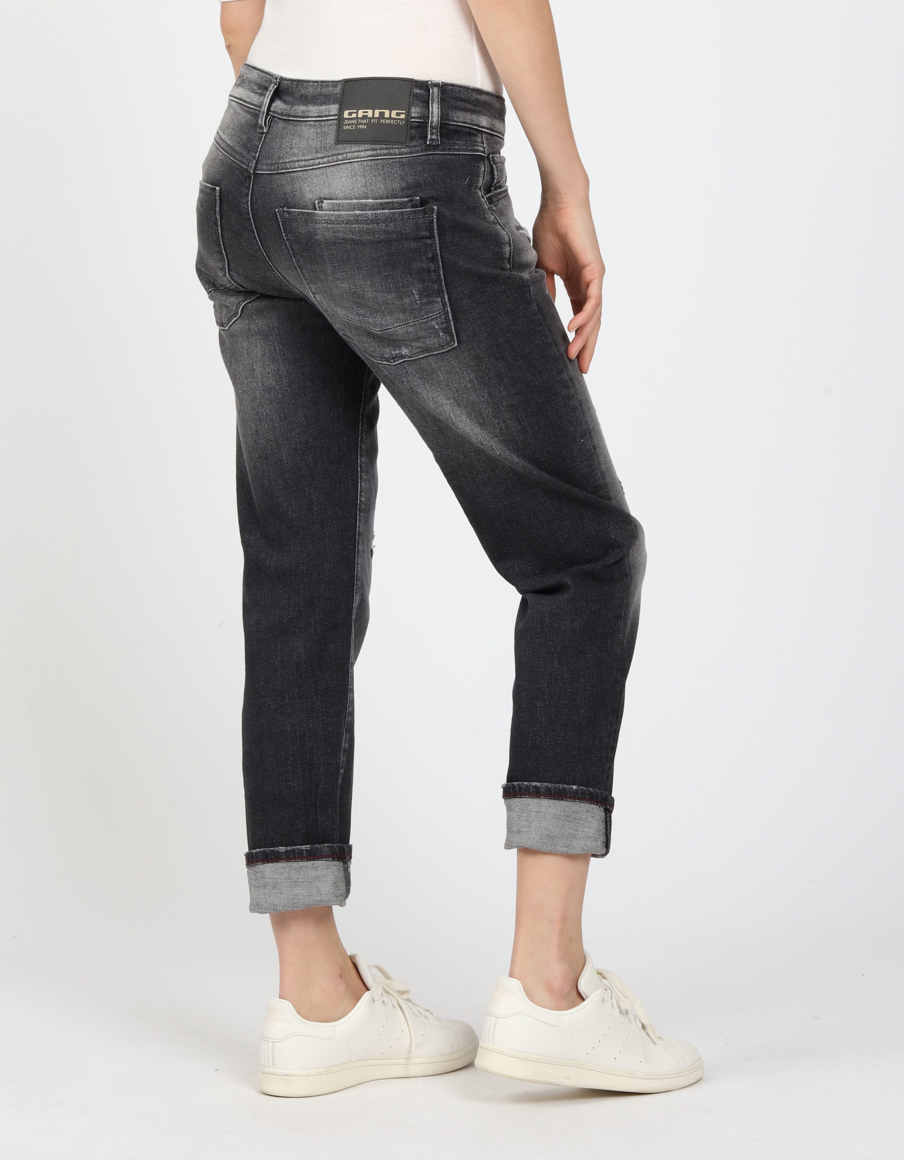 GANG Boyfriend-Jeans 94NADIA 5-Pocket Style mit Reißverschluss und Knopf günstig online kaufen