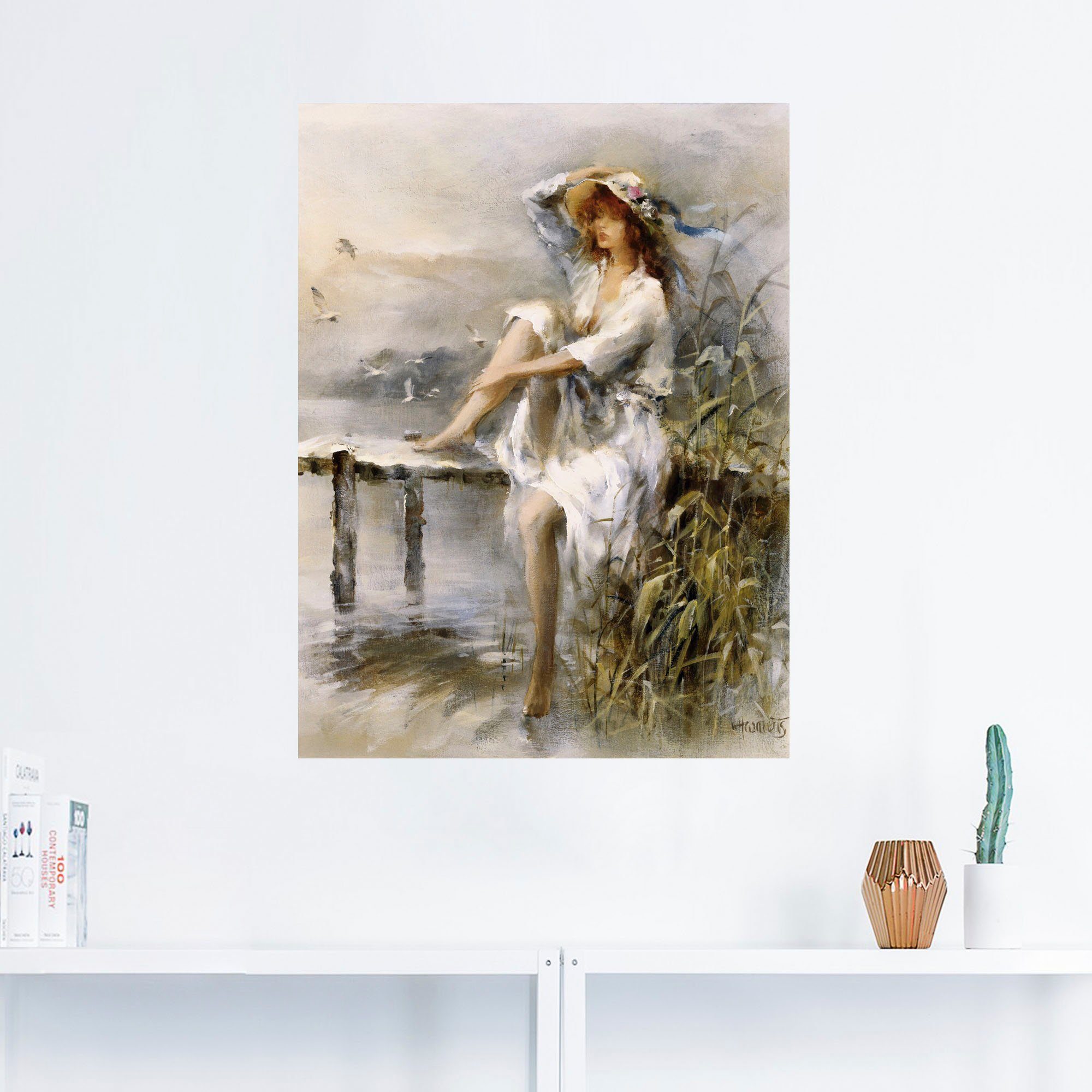 Artland Wandbild Wasserseite, Frau (1 St), günstig online kaufen