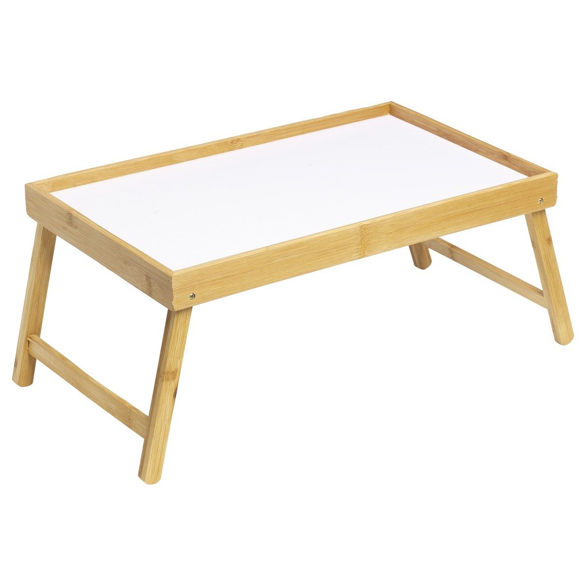 Alpina Dekotablett Alpina Bambus Tablett – Klappbar – 50x30 cm