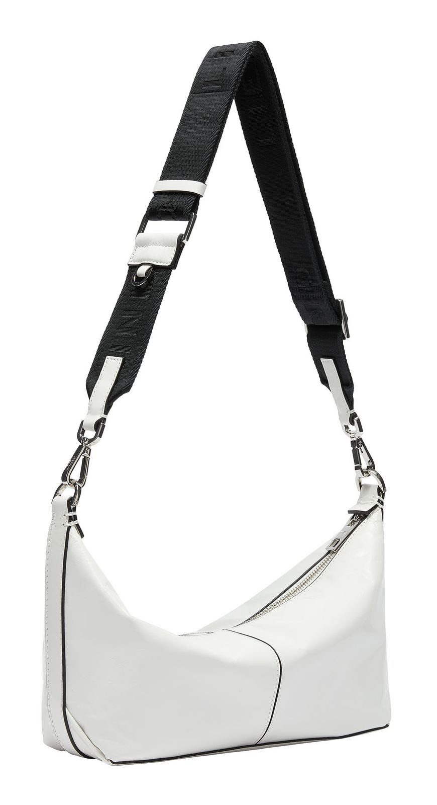 Liebeskind Berlin Schultertasche Paris 4 Paper Touch Crinkle, aus echtem Rindsleder