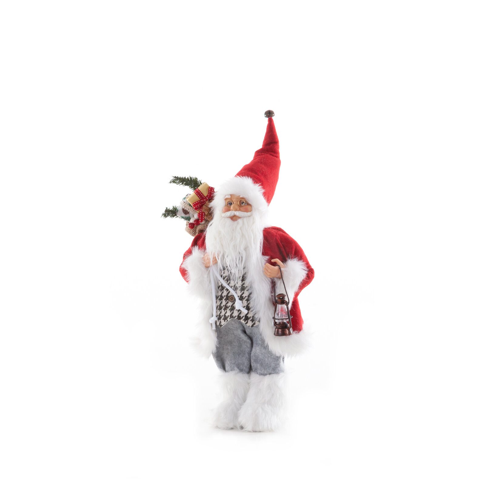 Eurofirany Weihnachtsmann Dekorative Figur Nikolaus Weihnachtsdekoration, Weihnachtsfigur